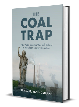 Book jacket for "The Coal Trap"